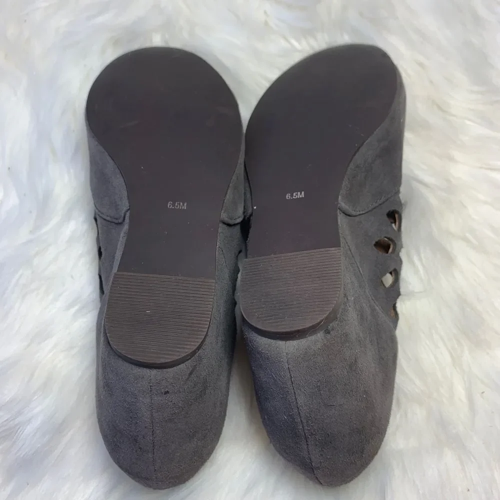 Jeffrey Campbell Torch Suede Wedge Shoes‎ Size 6.5